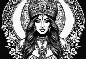 caridad del cobre tattoo idea