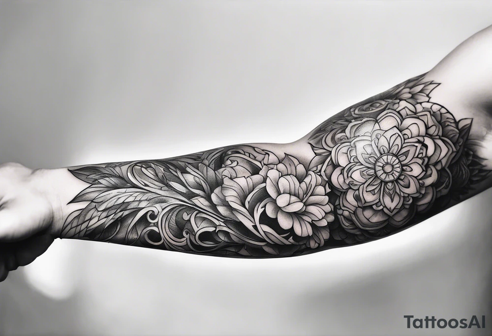 Horizontal one inch wide inner arm tattoo tattoo idea