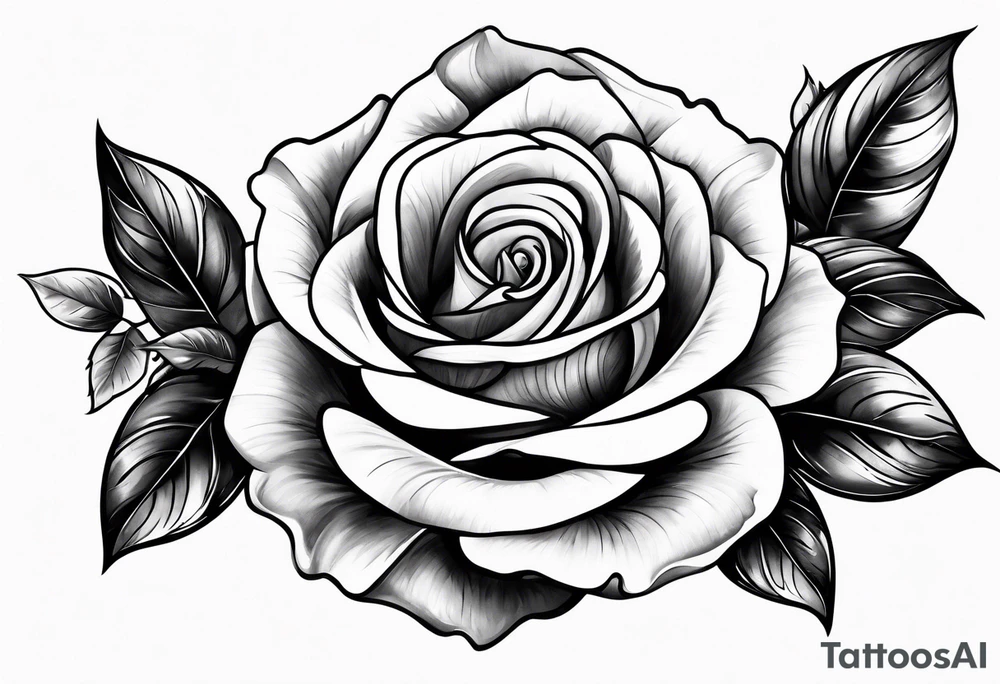 Roses on shoulders tattoo idea