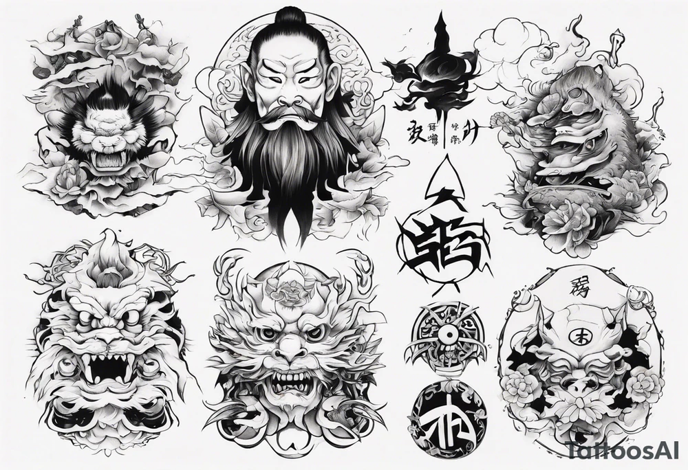 combining E and H tattoo idea