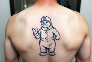 Paramedic  snowman tattoo idea