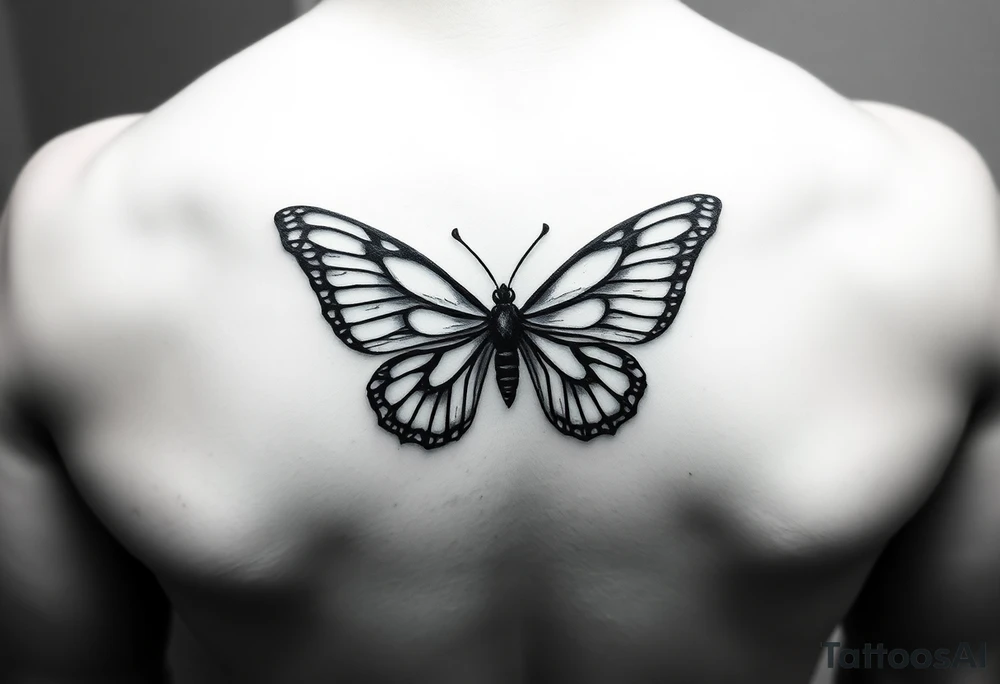 Aizen butterfly tattoo idea