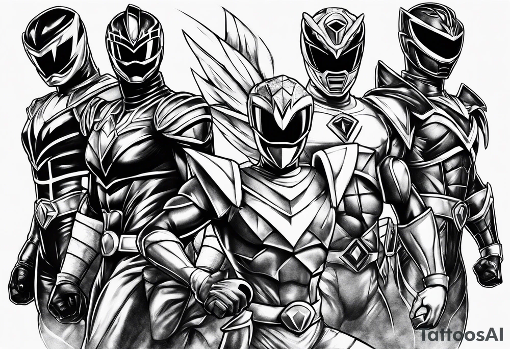 Power rangers tattoo idea