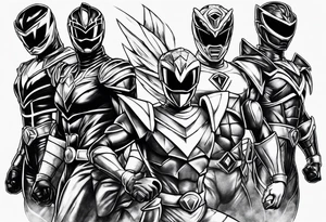 Power rangers tattoo idea