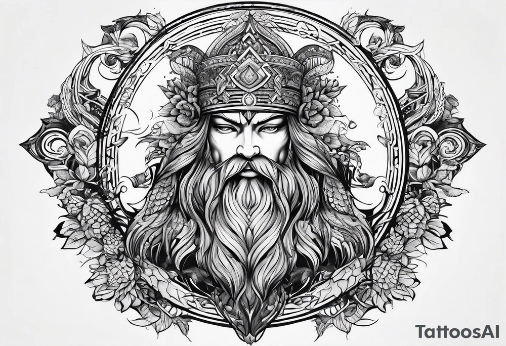 Aegisjalmur tattoo idea