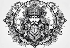 Aegisjalmur tattoo idea