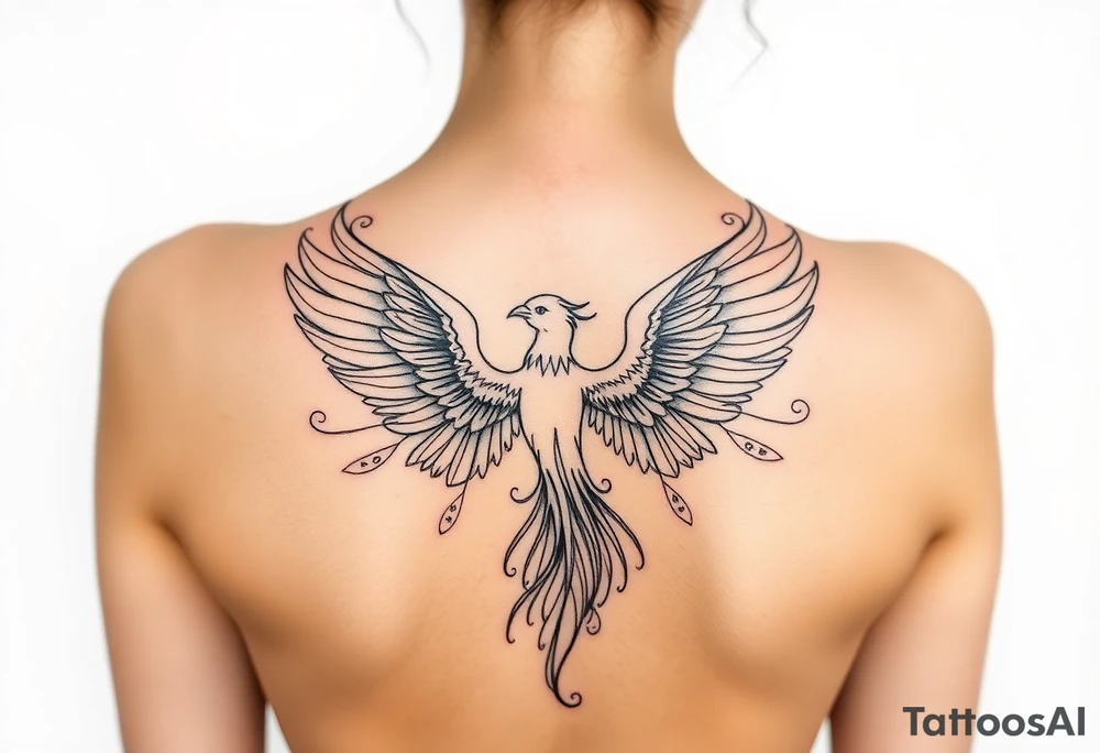 Phoenix tattoo idea