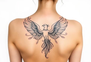 Phoenix tattoo idea