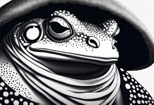 Jiraiya Naruto Gamakichi toad tattoo idea