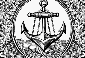 anchor tattoo idea