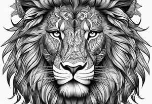 lion tattoo idea