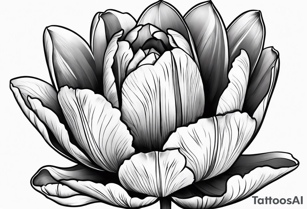 Dutch tulips tattoo, simple please tattoo idea
