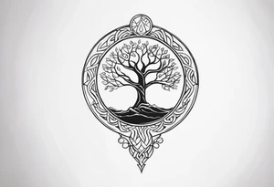 Yggdrasil tattoo idea