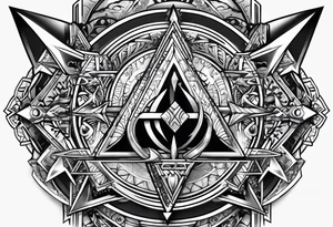 trinity know
arrow
family names tattoo idea