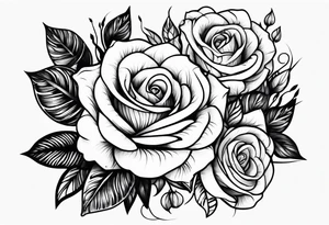 my mothers name sarah with roses around it just to fit on my forearm tattoo idea