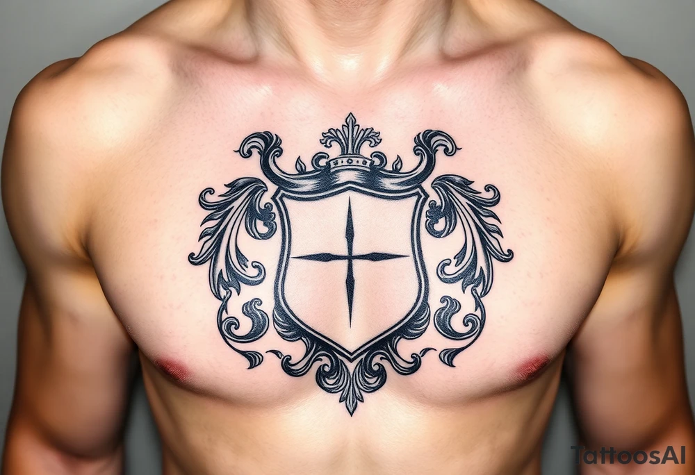 Smith, Irish family crest very intricate tattoo idea