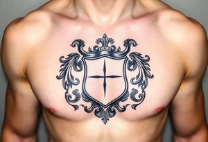 Smith, Irish family crest very intricate tattoo idea
