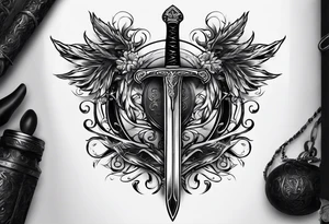 Viego's sword tattoo idea