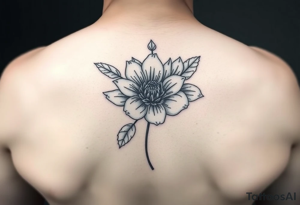 January December and July
 Birth Flower tattoo idea
