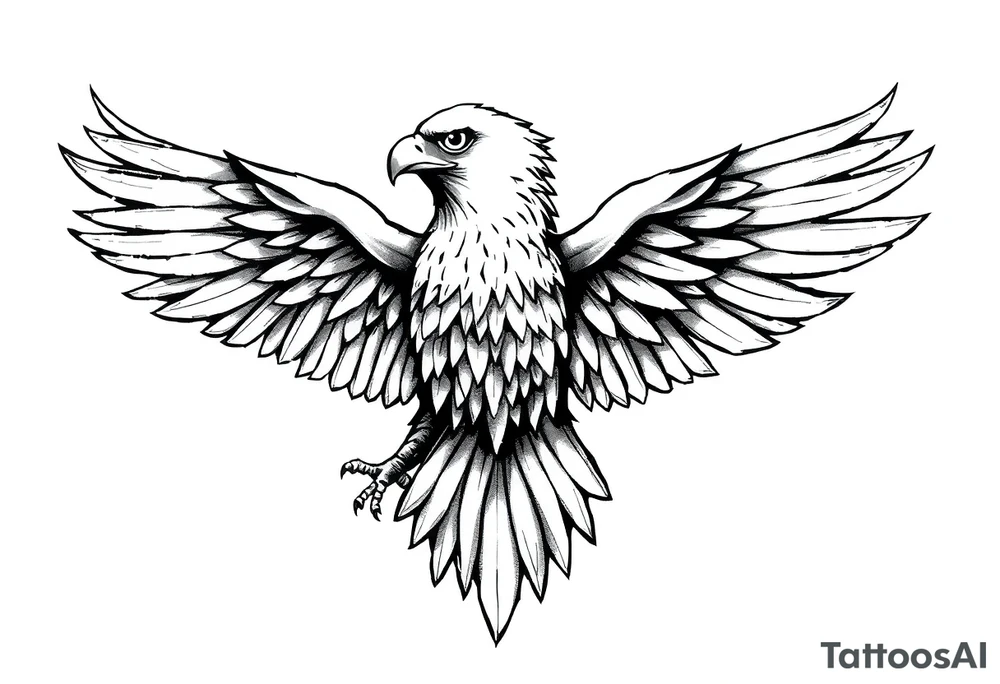 Eagle tattoo idea