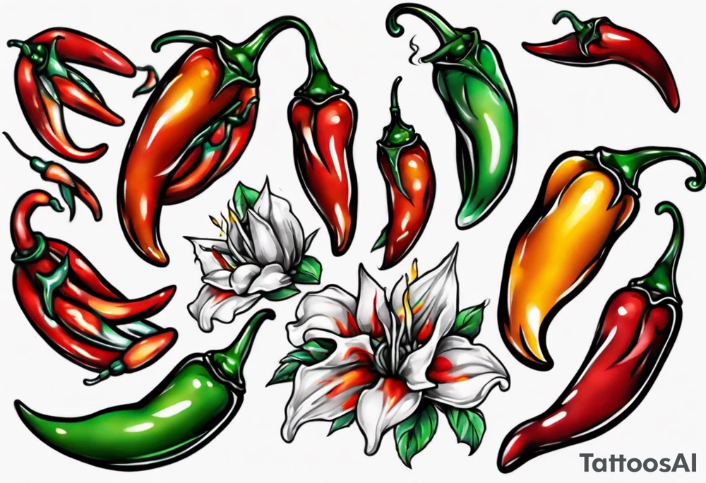 Chilli tattoo idea
