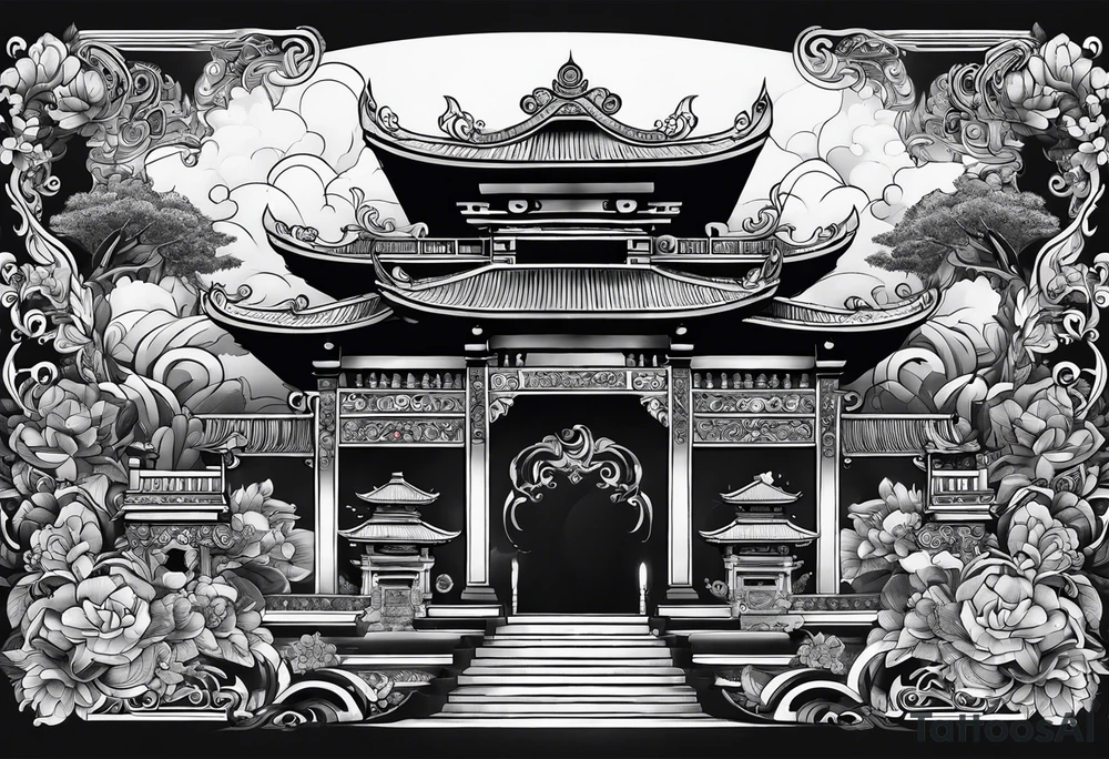 Bali gates to heaven tattoo idea