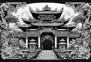 Bali gates to heaven tattoo idea