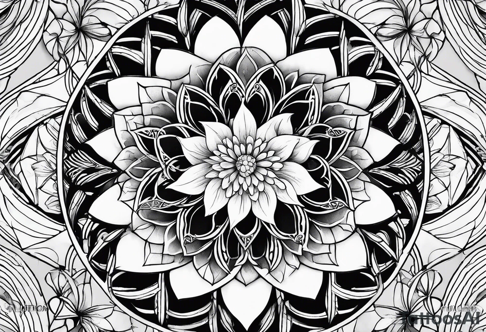flower of life tattoo idea