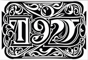 Fancy 1992 tattoo idea