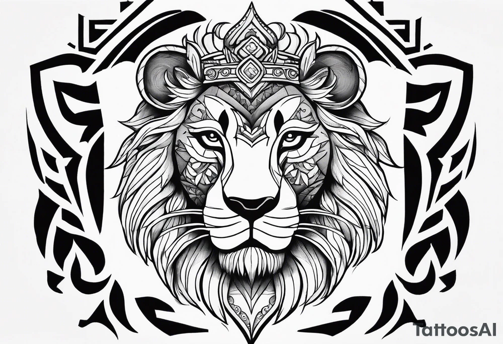 Lion king tattoo idea