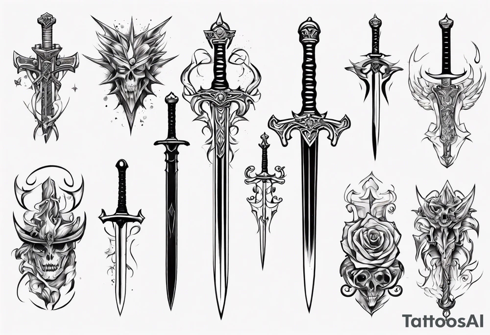 sword tattoo idea