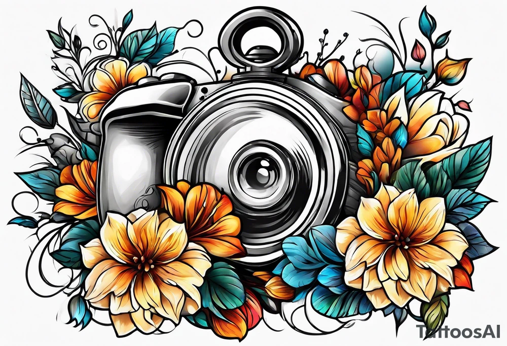 big breast tattoo idea