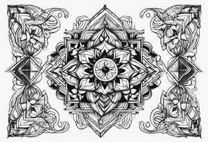 Patience resilience and triumphant tattoo idea