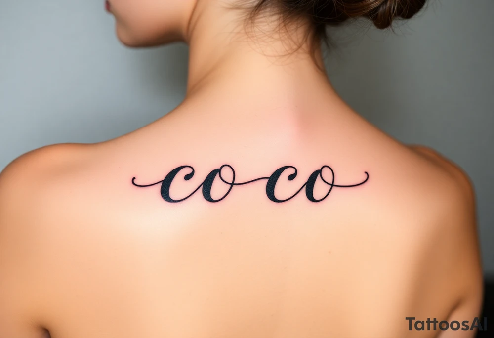coco tattoo idea