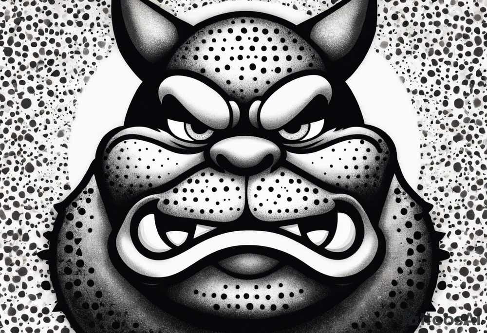 Taz mania the looney tunes character tattoo idea
