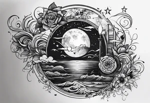 To mark one year of being sober for Thomas Hopkins as a request to god everyday to give me the serenity to except the things I cannot change. September 11th 2024 tattoo idea