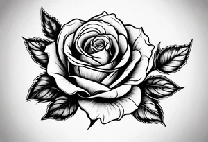 rose bouque tattoo idea