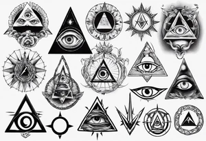 illuminati tattoo idea