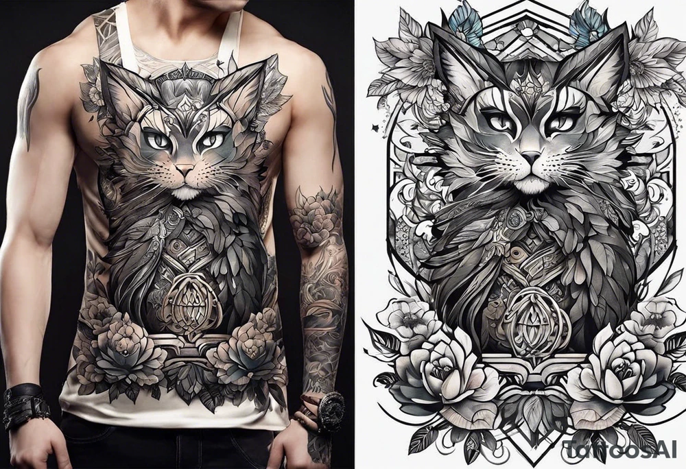 Пищевая цепь, где все животные жрут друг друга tattoo idea