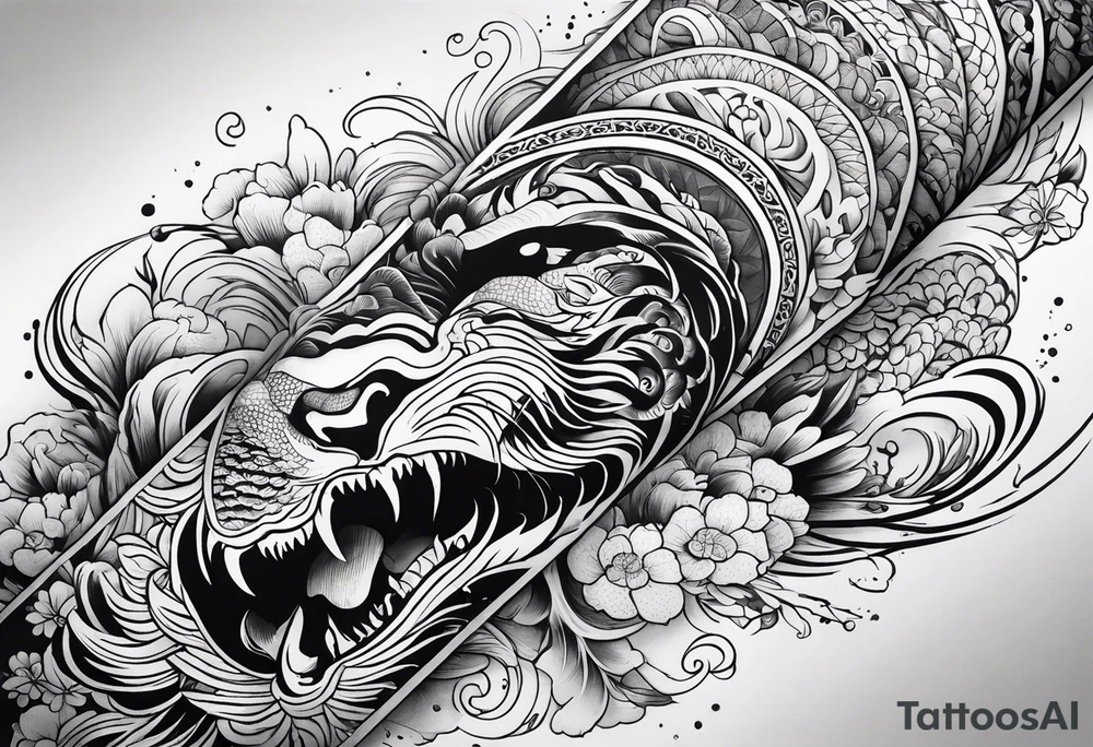 Reincarnation forearm tattoo tattoo idea