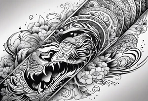 Reincarnation forearm tattoo tattoo idea