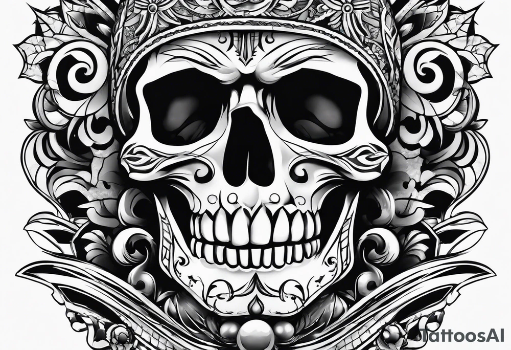 Rock a billy tattoo idea