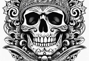 Rock a billy tattoo idea