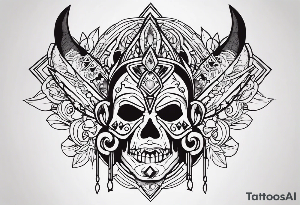 witch doctor tattoo idea