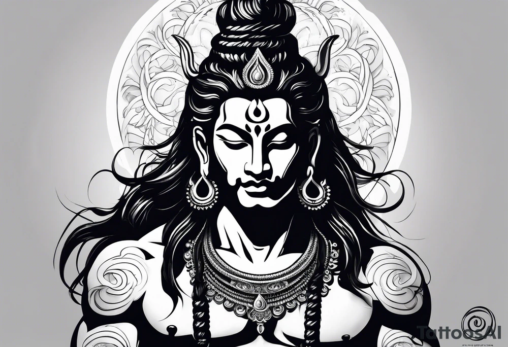 Lord shiva slokh tattoo idea