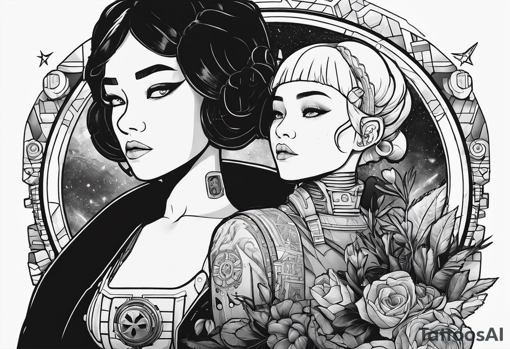 Love, Death & Robots, star wars tattoo idea