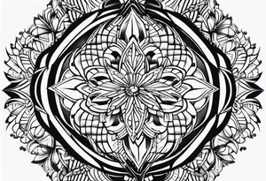 simple circle tattoo tattoo idea