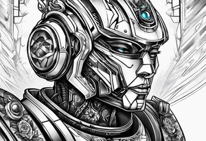 Robot tattoo idea