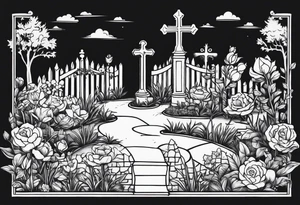 Graves into gardens tattoo idea