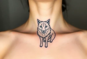 Wolf disguised as a sheep tattoo idea